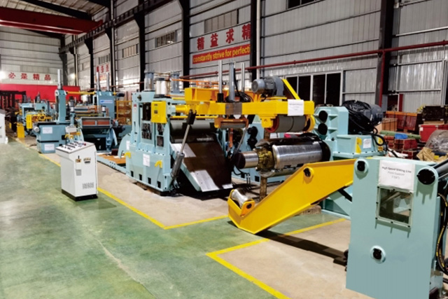 Narrow Width Slitting Line